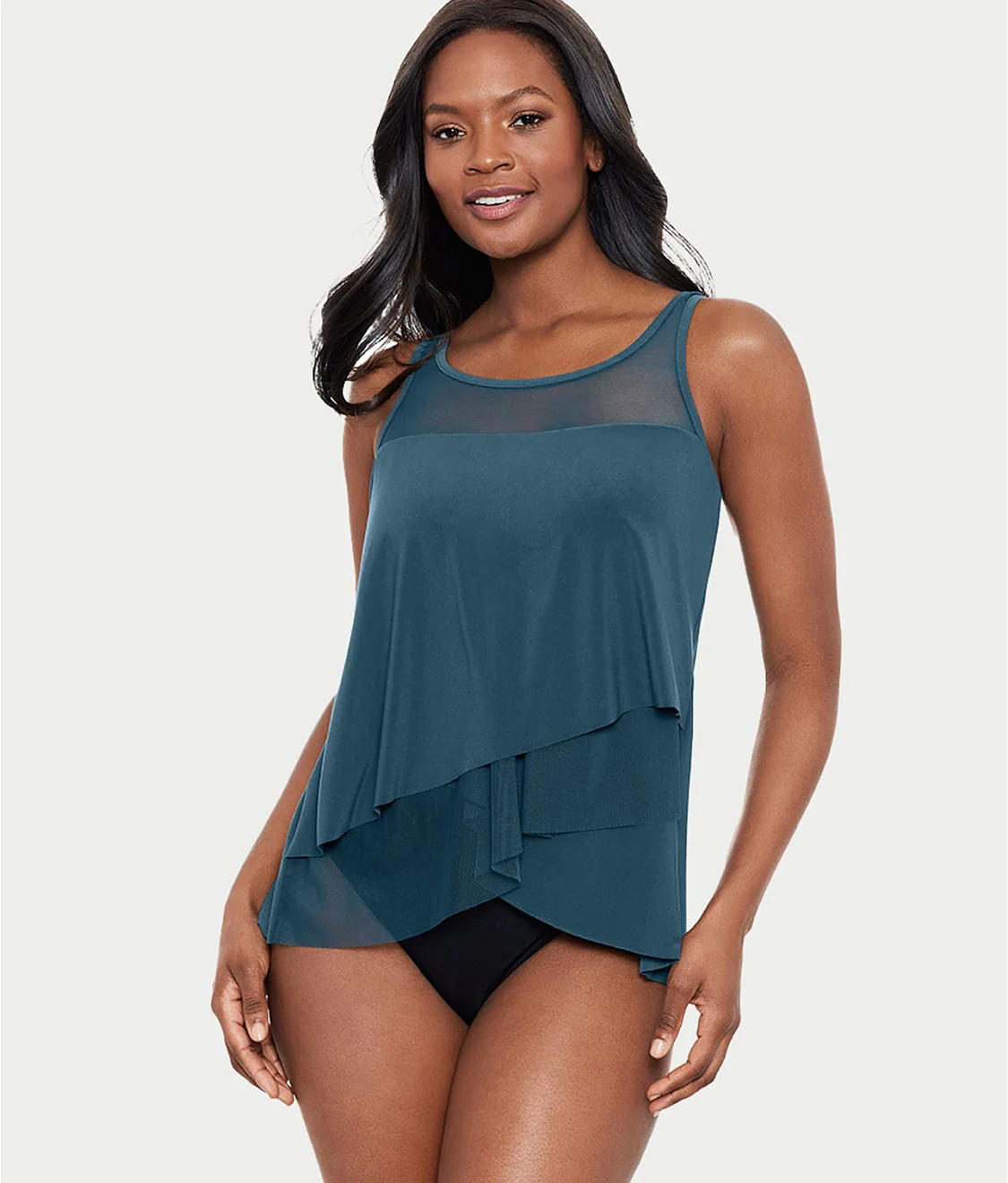Illusionists Mirage Underwire Tankini Top - Image 9