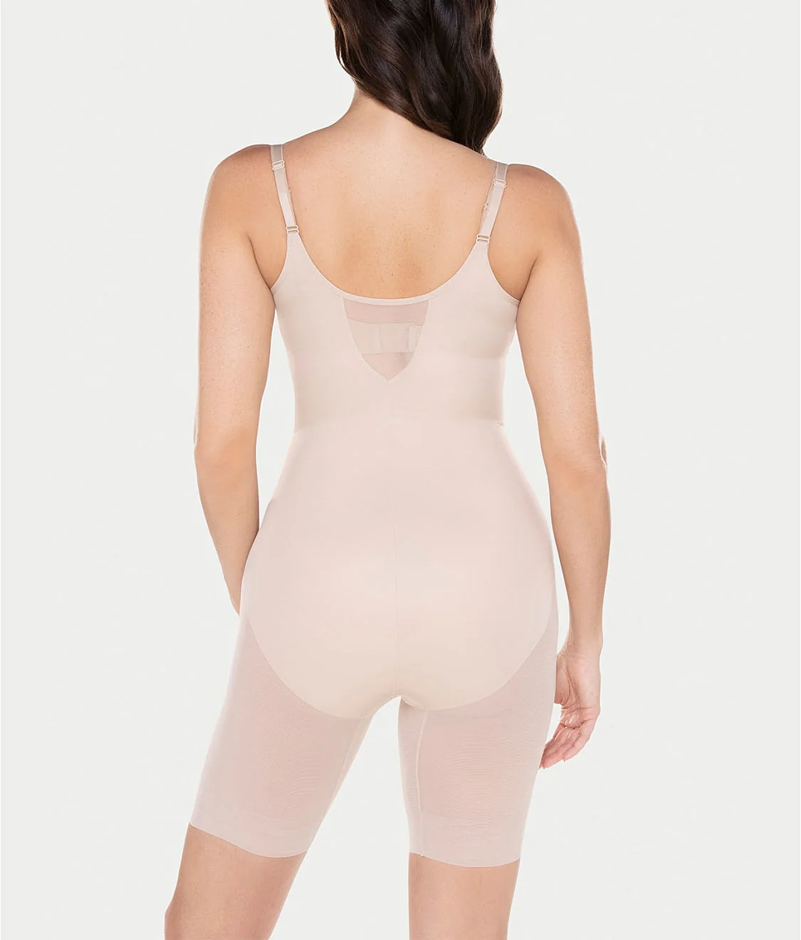 Sexy Sheer Extra Firm Control Open-Bust Bodysuit - Image 4