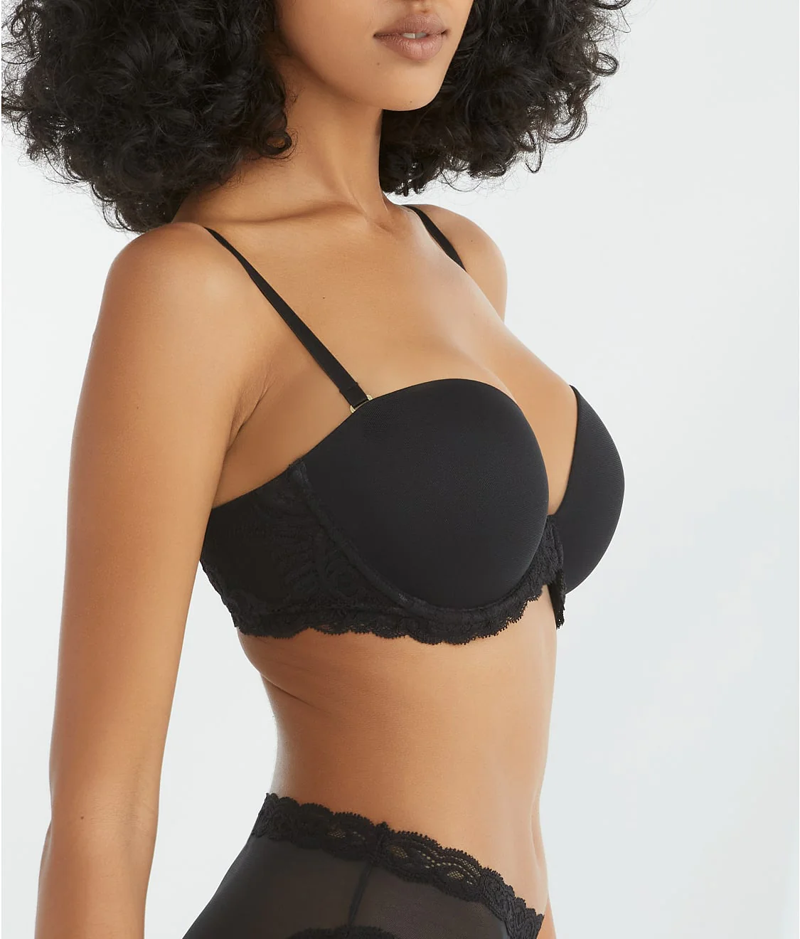 Feathers Strapless Plunge Bra - Image 4