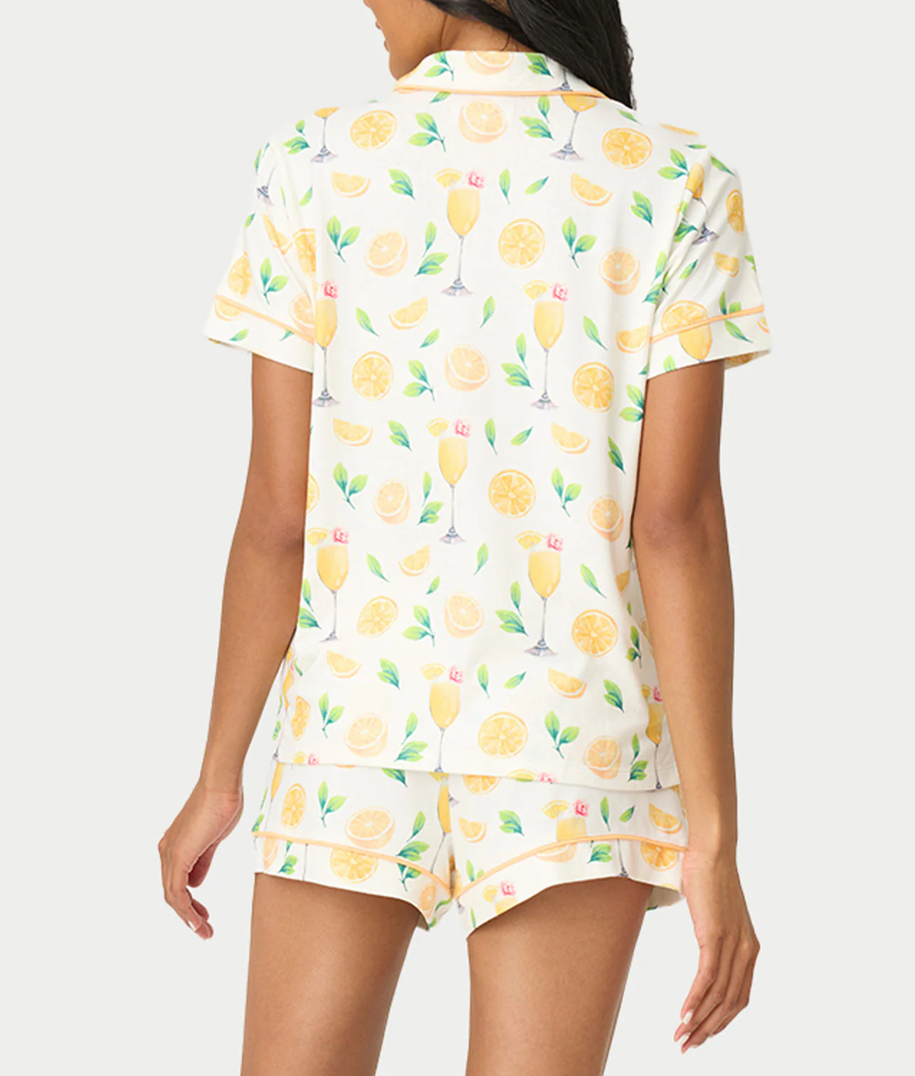 Mimosa Me Drink 3-Piece Knit Pajama Set - Image 2
