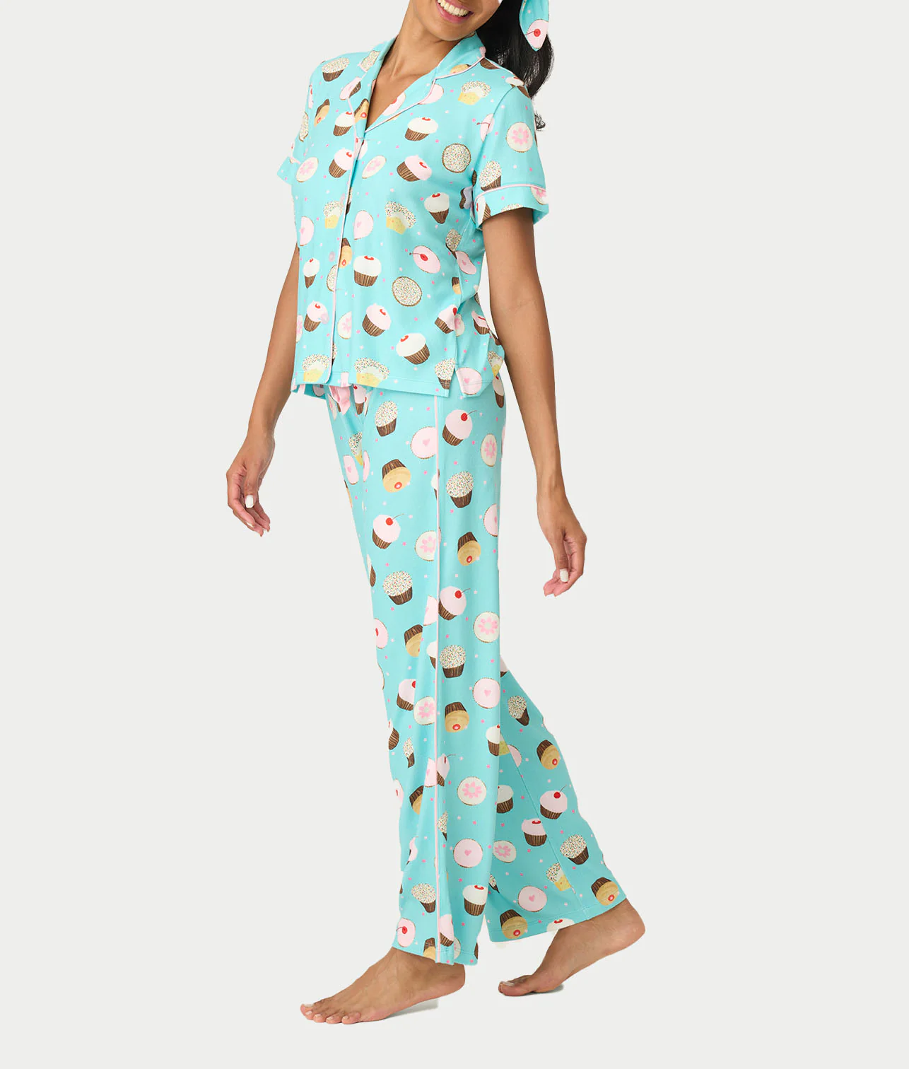 Sweet Life 3-Piece Knit Pajama Set - Image 3