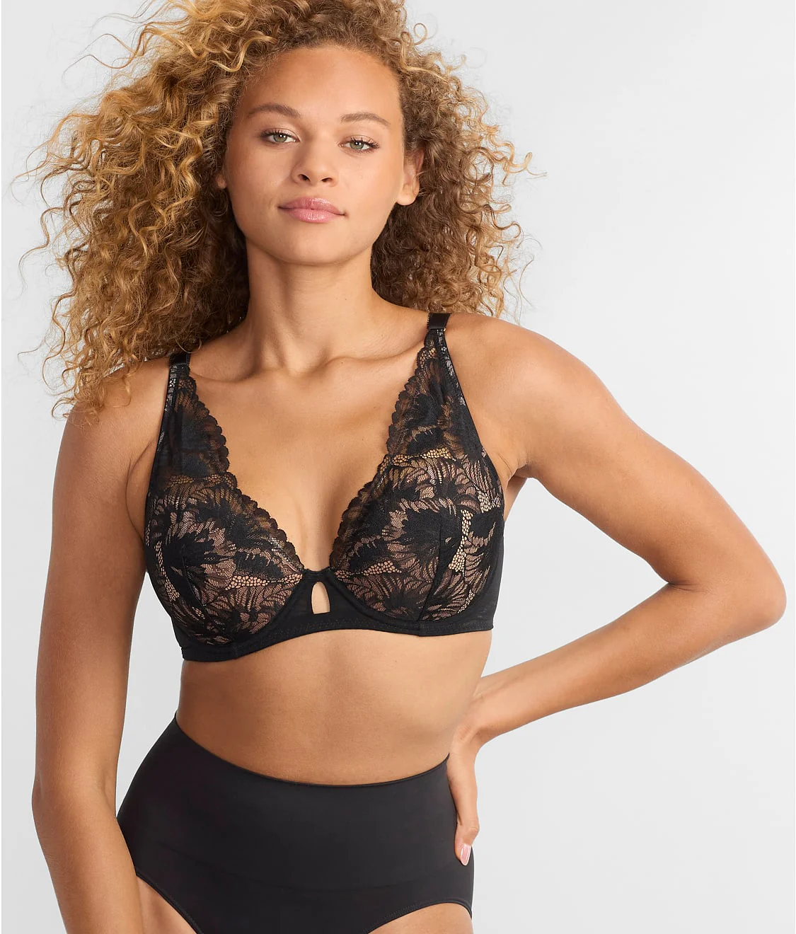Calais Lace Plunge Bra - Image 9