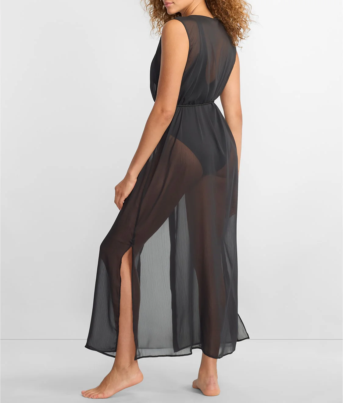 Crinkle Chiffon Long Wrap - Image 7