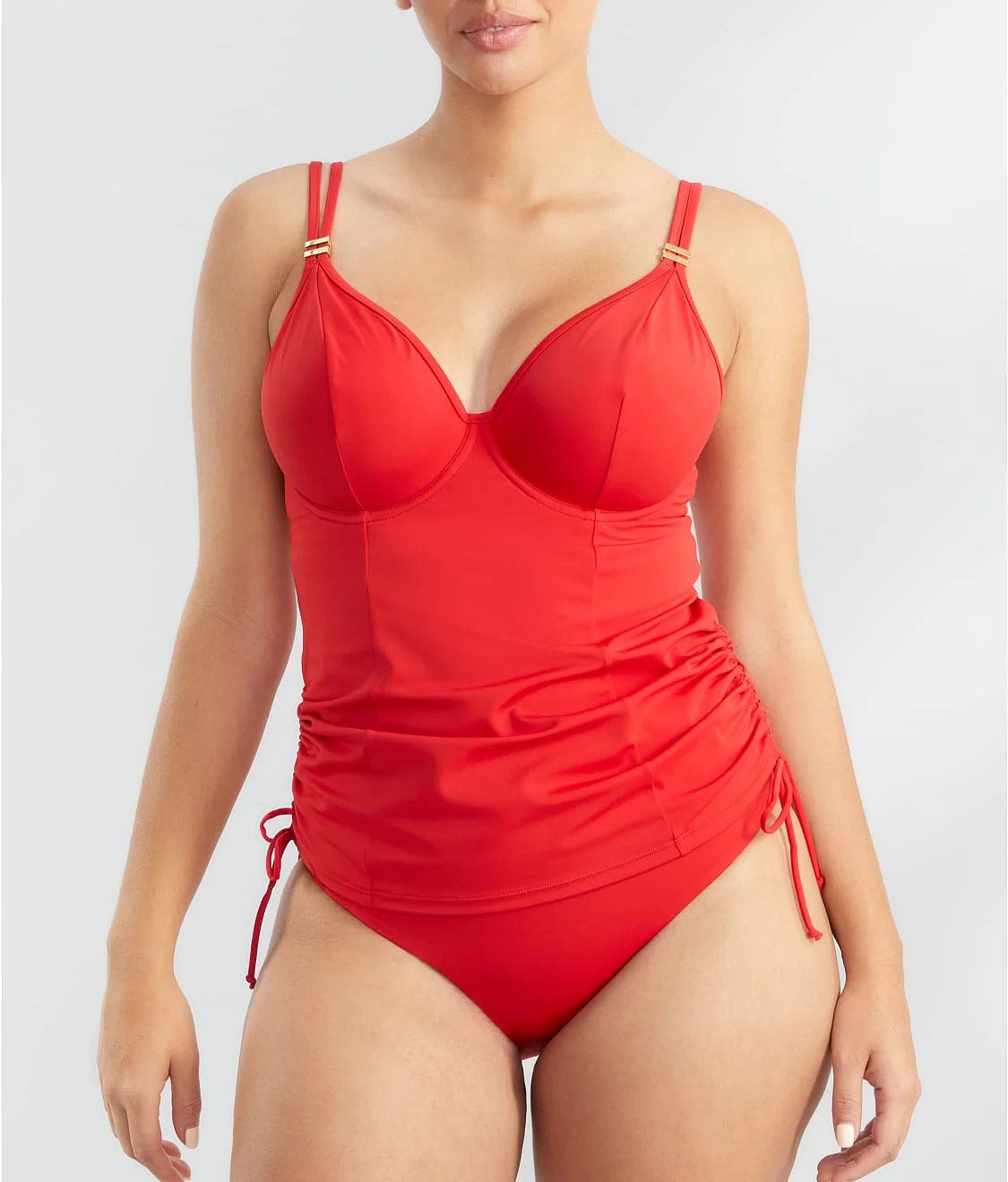 Anya Riva Underwire Plunge Tankini Swim Top - Image 4
