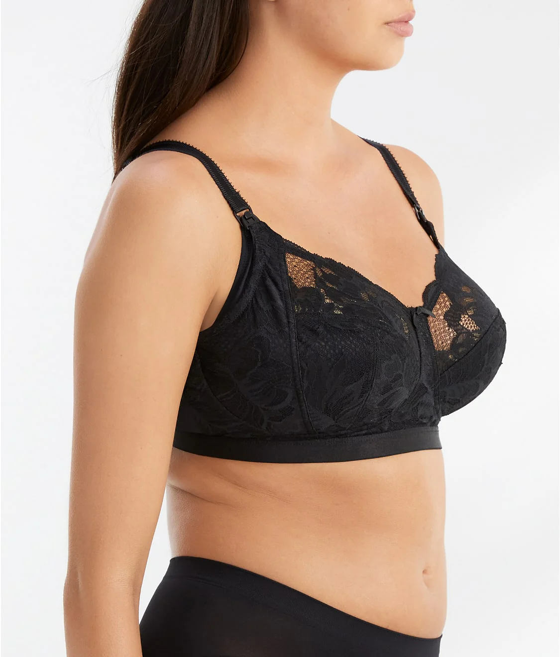 Naomi Stretch Lace Wireless Nursing Bra - Image 3