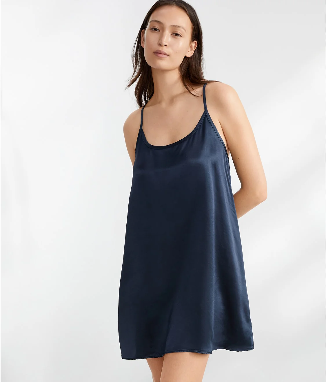 Allie Satin Chemise - Image 9