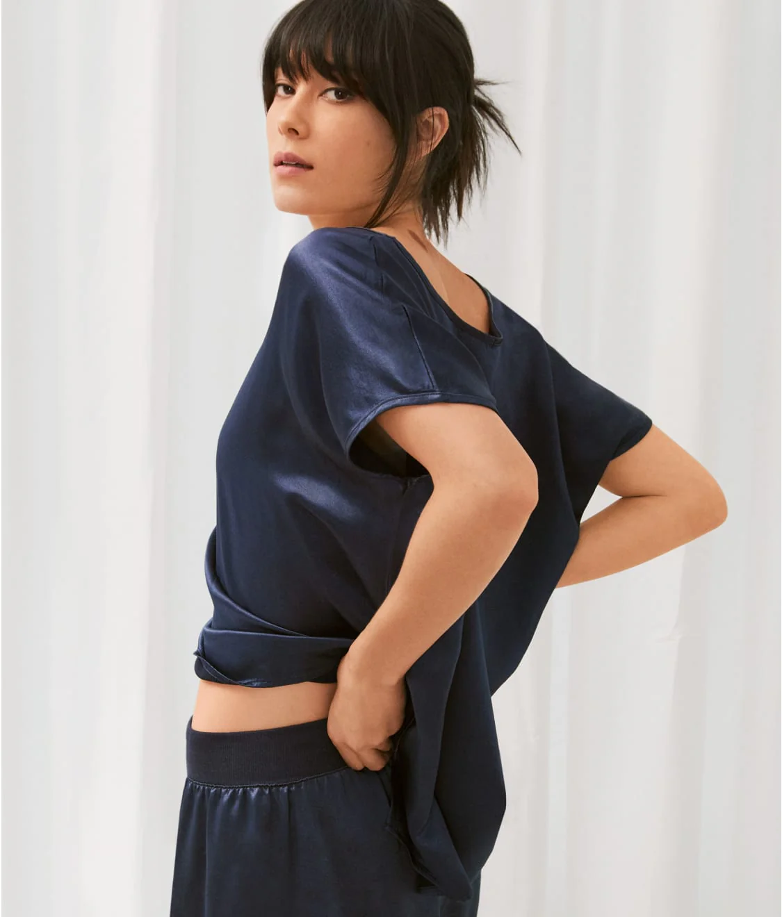 Roxxy Satin Lounge Top - Image 15