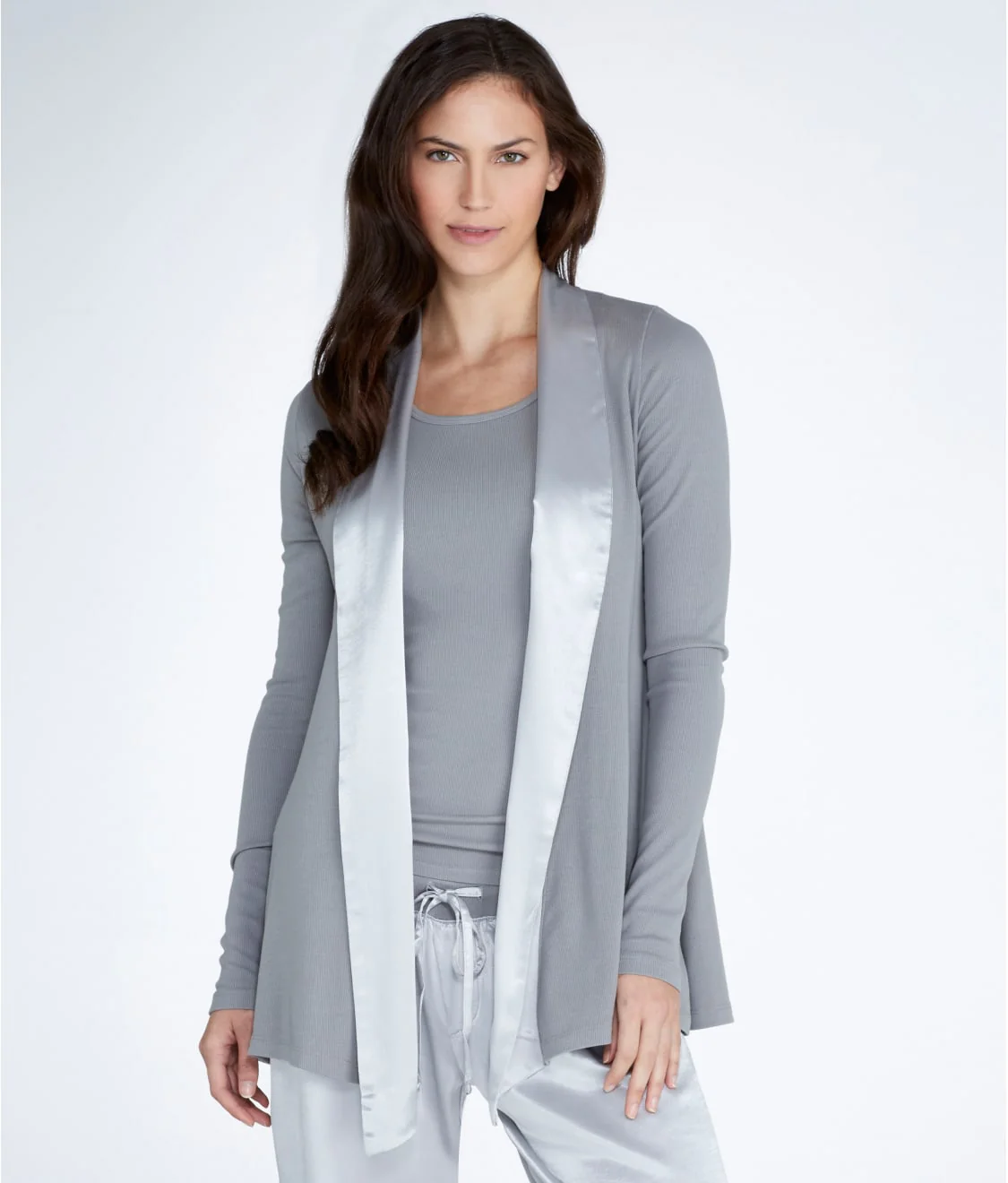 Shelby Knit Lounge Cardigan Wrap - Image 12
