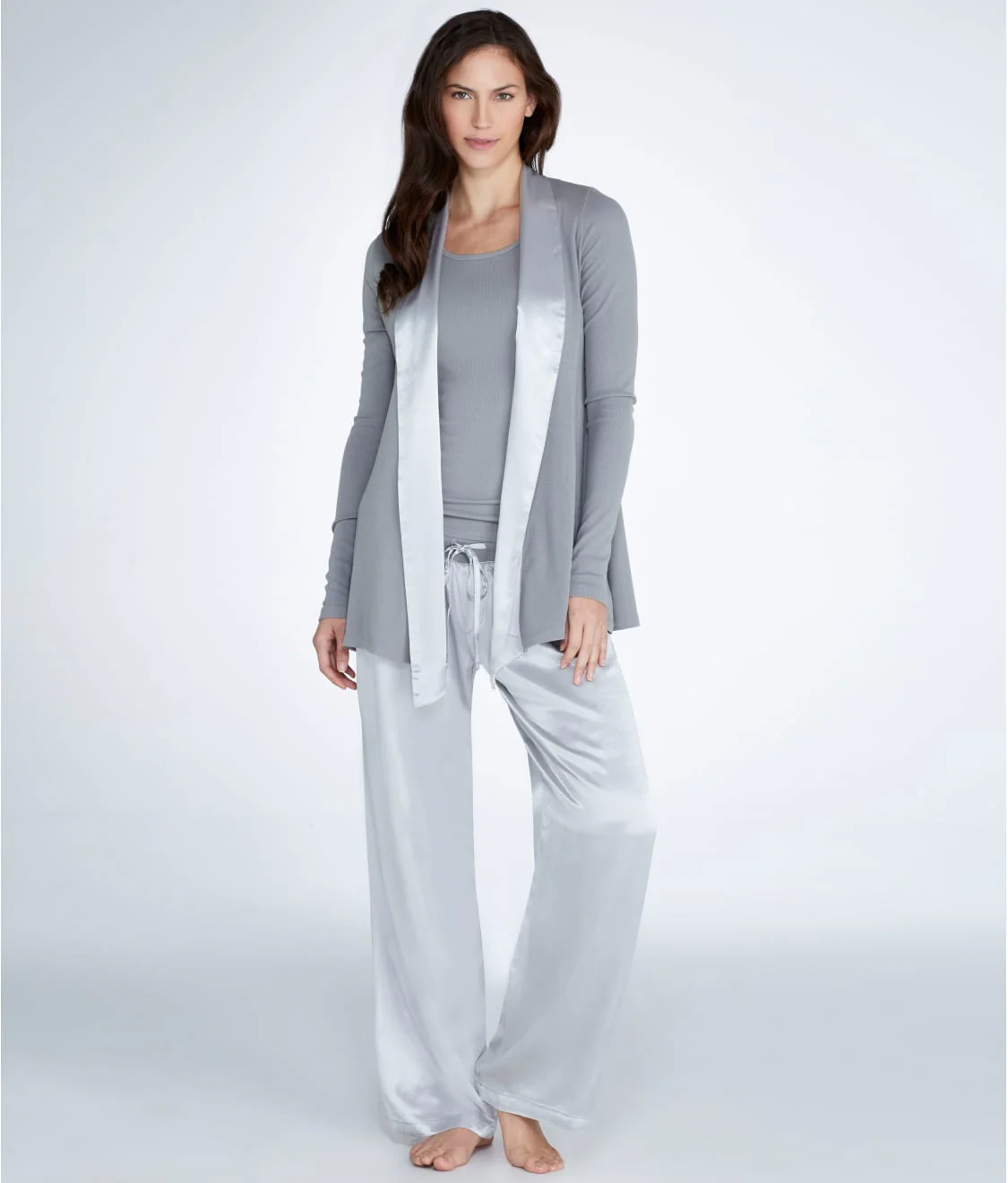 Shelby Knit Lounge Cardigan Wrap - Image 13