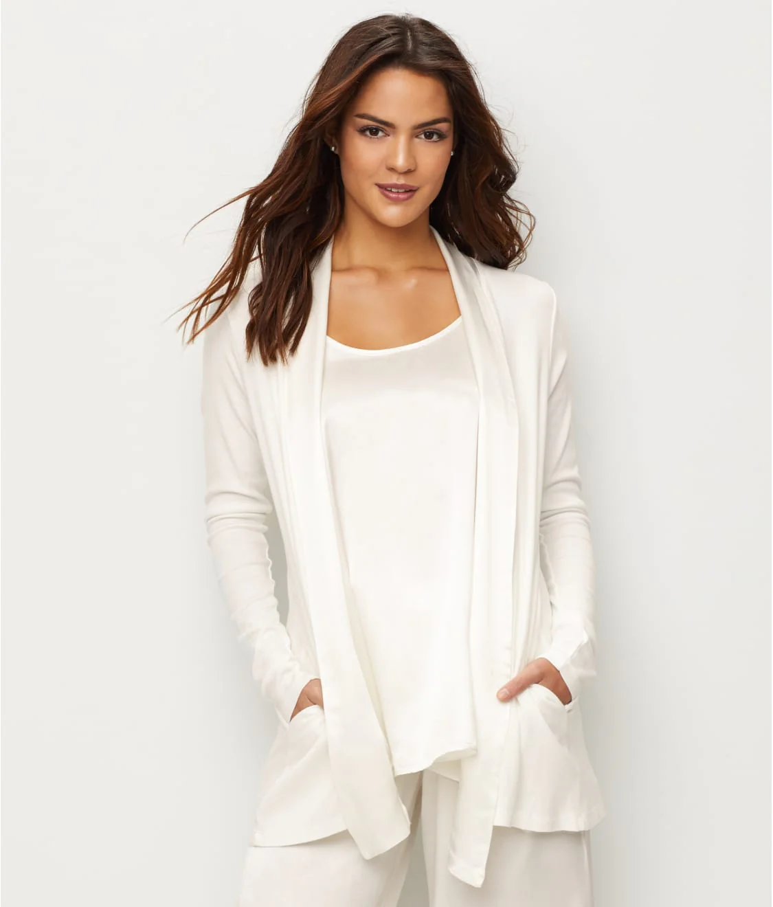 Shelby Knit Lounge Cardigan Wrap - Image 5