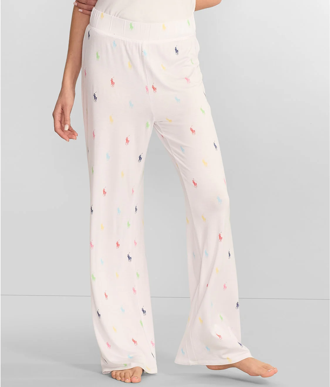 Wide Leg Knit Pajama Pants - Image 5