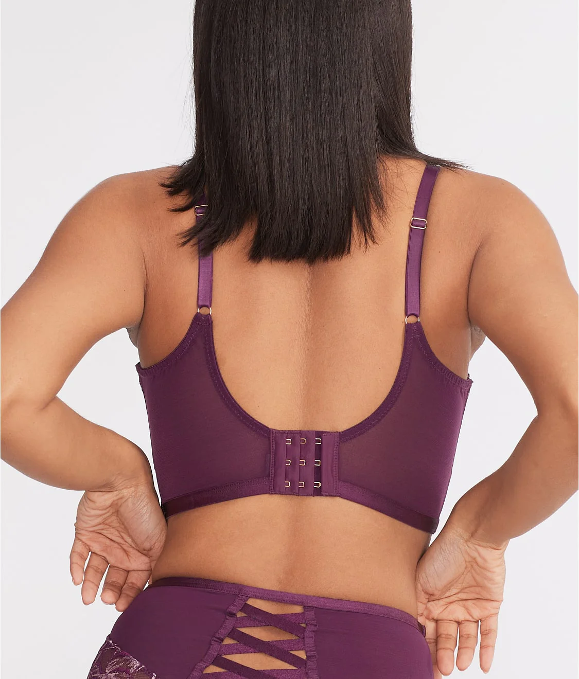 After Hours Cage Longline Bra - Image 16