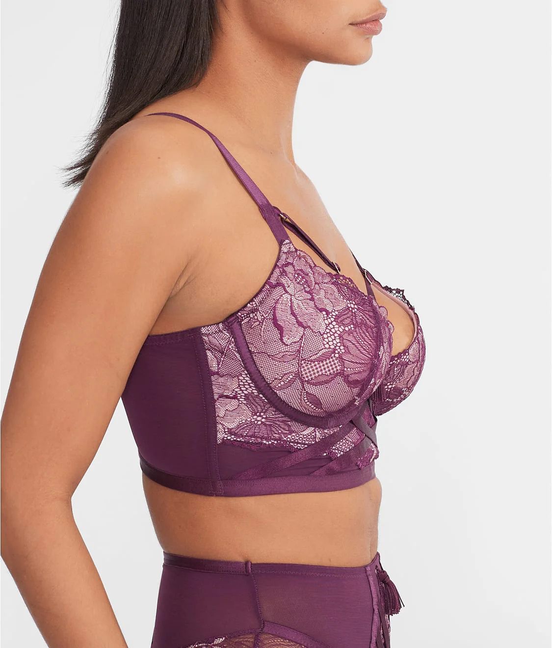 After Hours Cage Longline Bra - Image 17