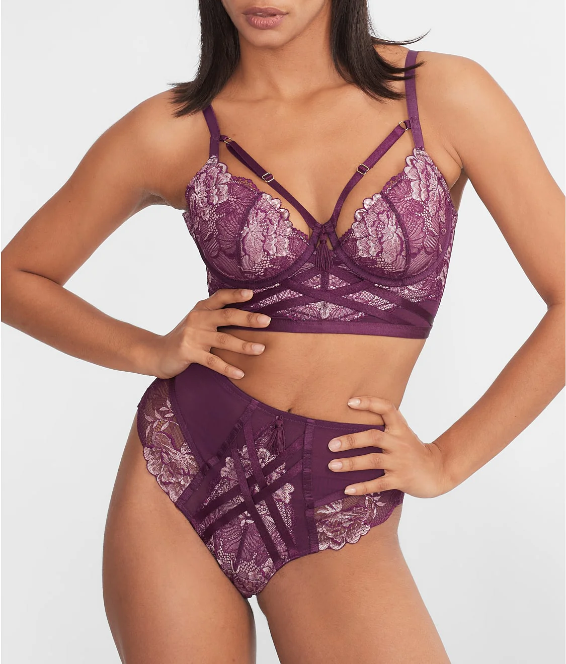 After Hours Cage Longline Bra - Image 18