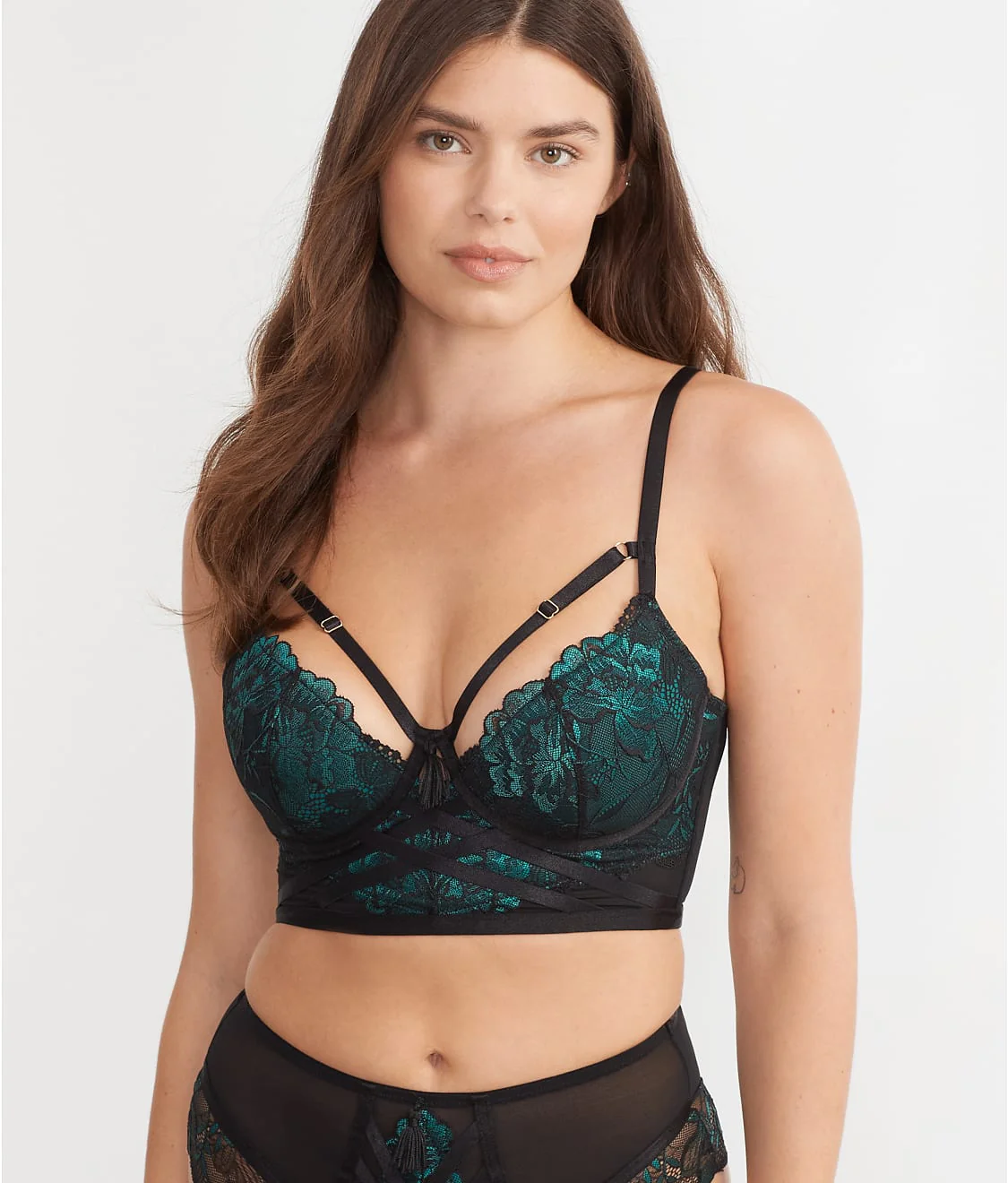 After Hours Cage Longline Bra - Image 22