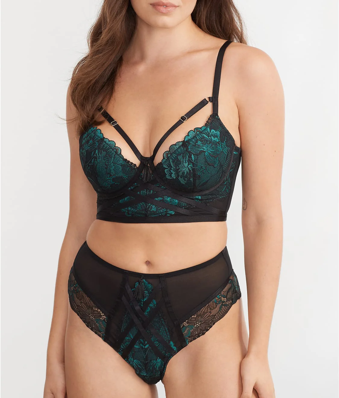 After Hours Cage Longline Bra - Image 25