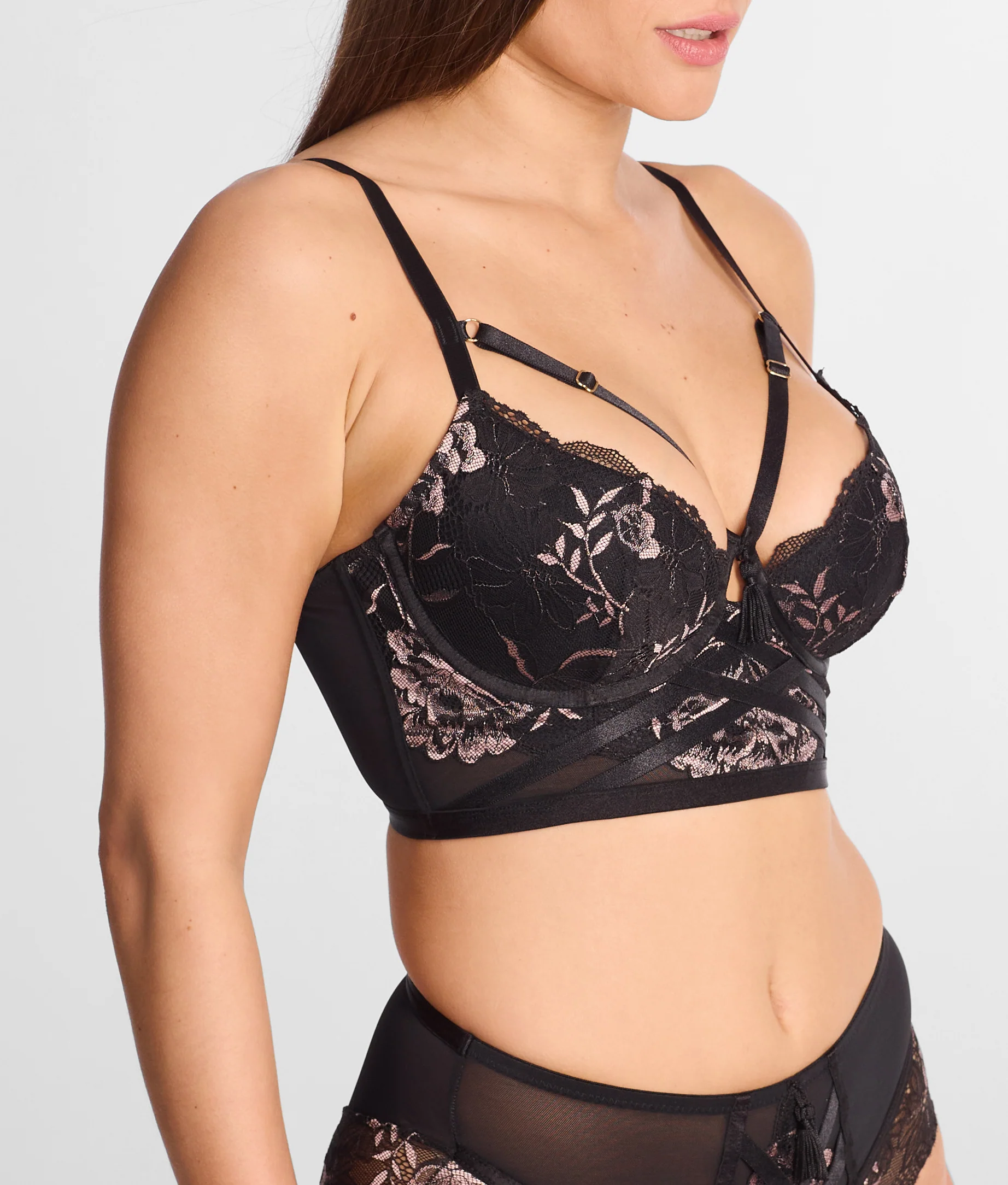 After Hours Cage Longline Bra - Image 3