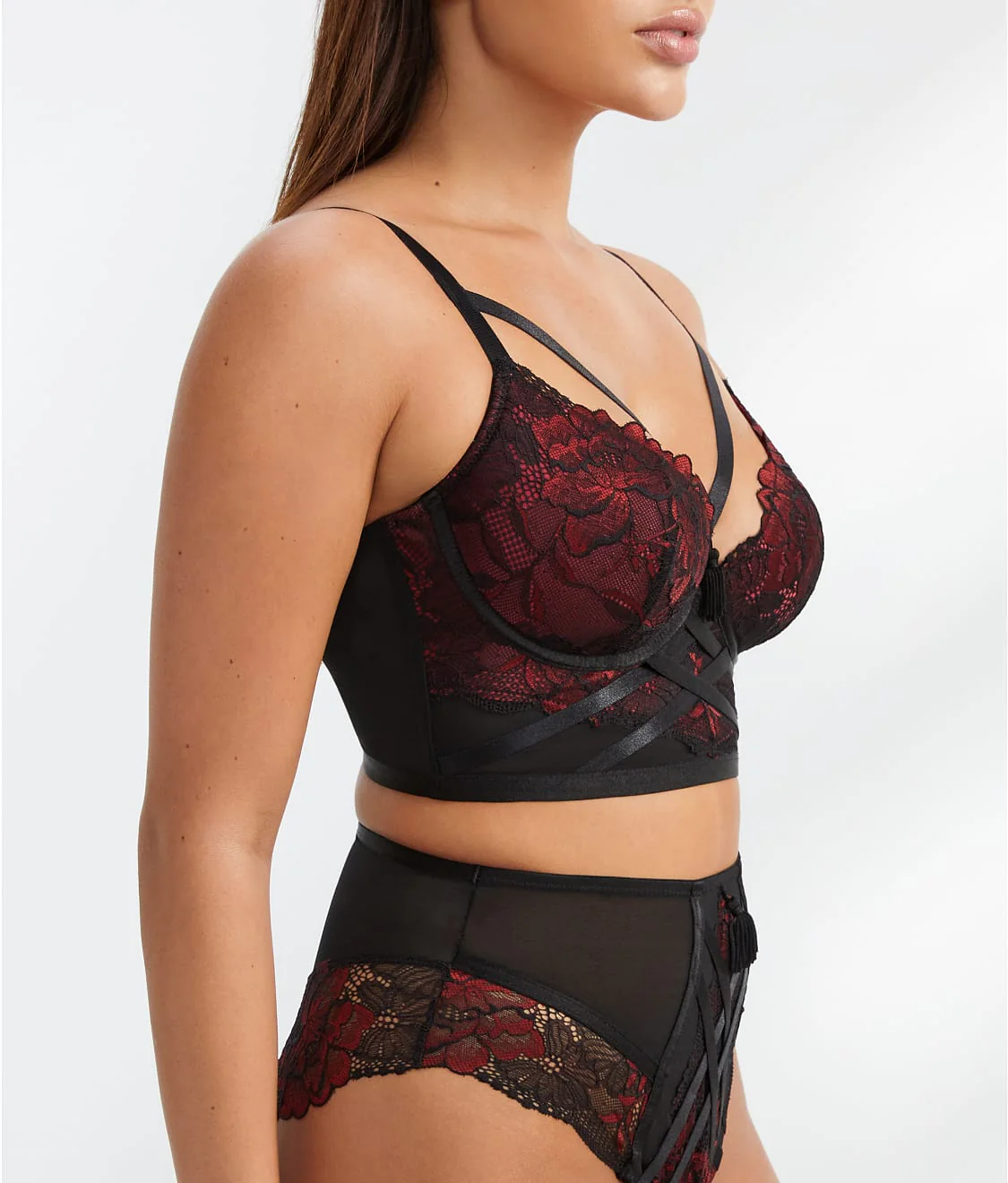 After Hours Cage Longline Bra - Image 31