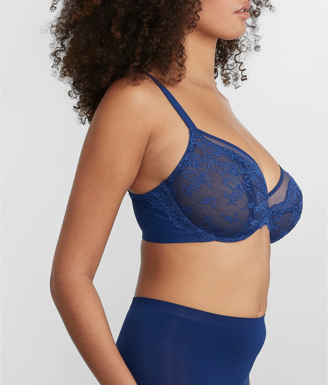 Everyday Essential Lace Unlined Demi Bra - Image 3