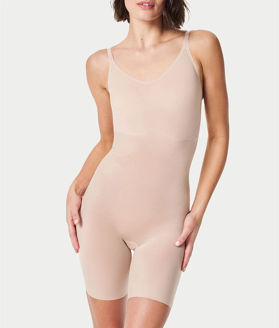 Thinstincts 2.0 Closed Bust Mid-Thigh Bodysuit - Image 7