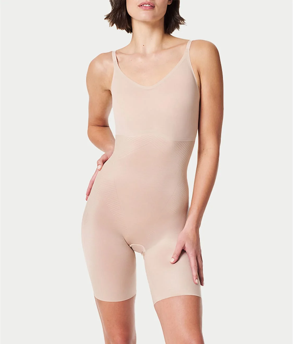 Thinstincts 2.0 Closed Bust Mid-Thigh Bodysuit - Image 9