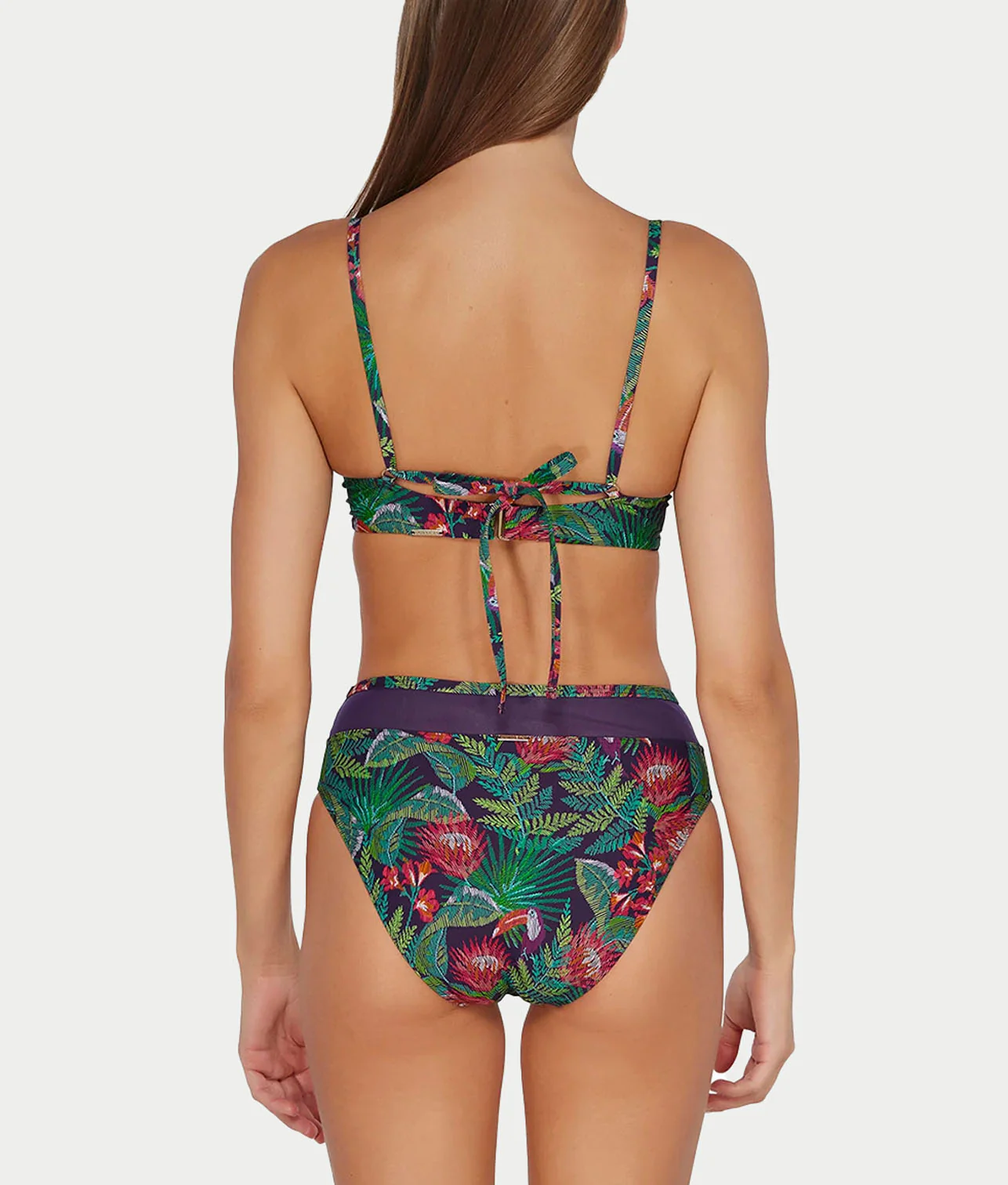 Annie High-Waist Bikini Bottom - Image 27