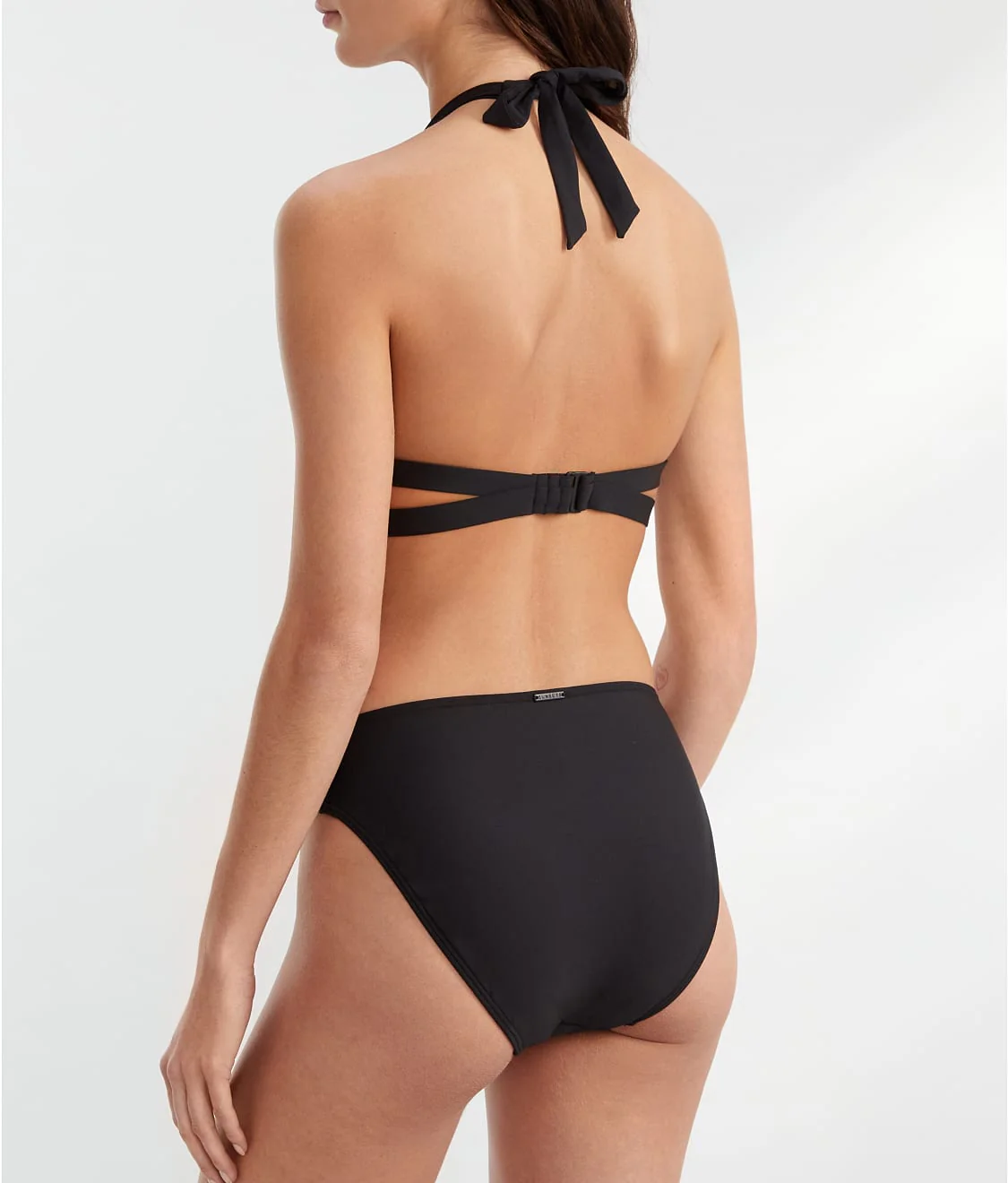 Black Casey Halter Bikini Top - Image 2