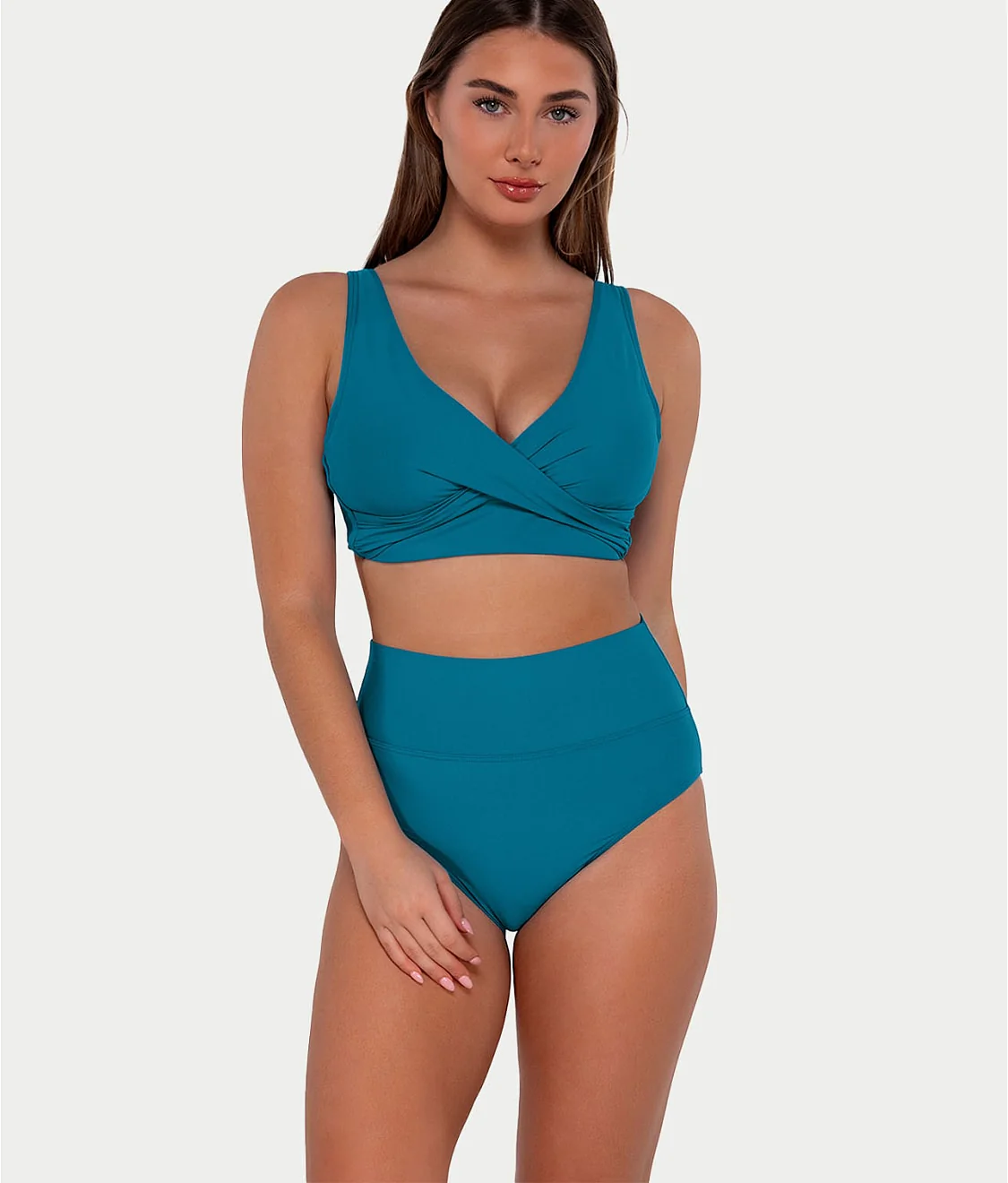 Elsie Underwire Wrap Bikini Top - Image 29