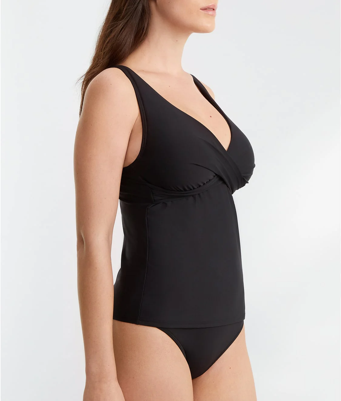 Elsie Underwire Wrap Tankini Top - Image 4