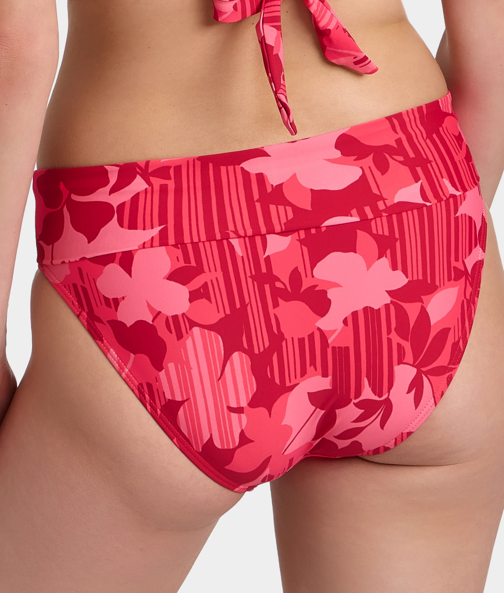 Hannah Fold-Over High-Waist Bikini Bottom - Image 118