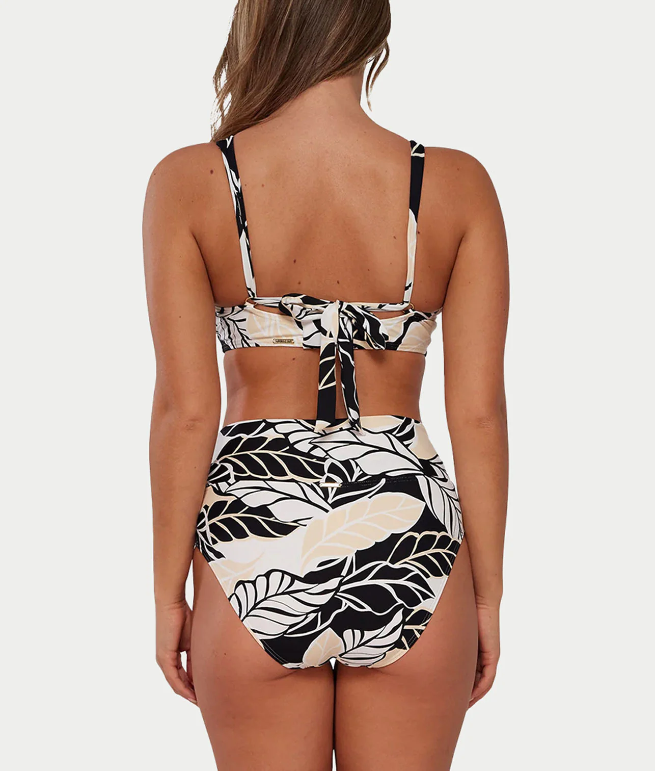 Hannah Fold-Over High-Waist Bikini Bottom - Image 140