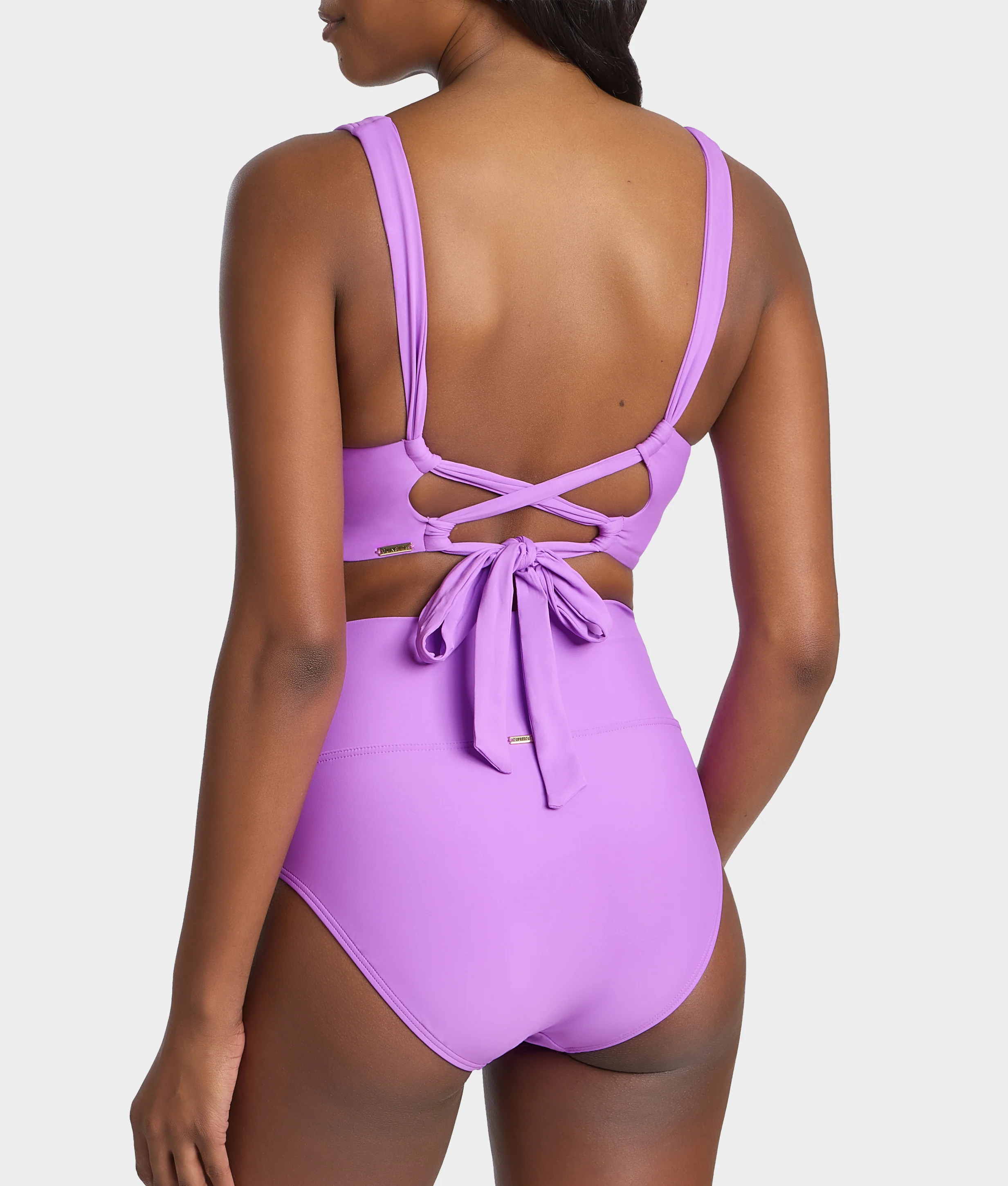 Hannah Fold-Over High-Waist Bikini Bottom - Image 19