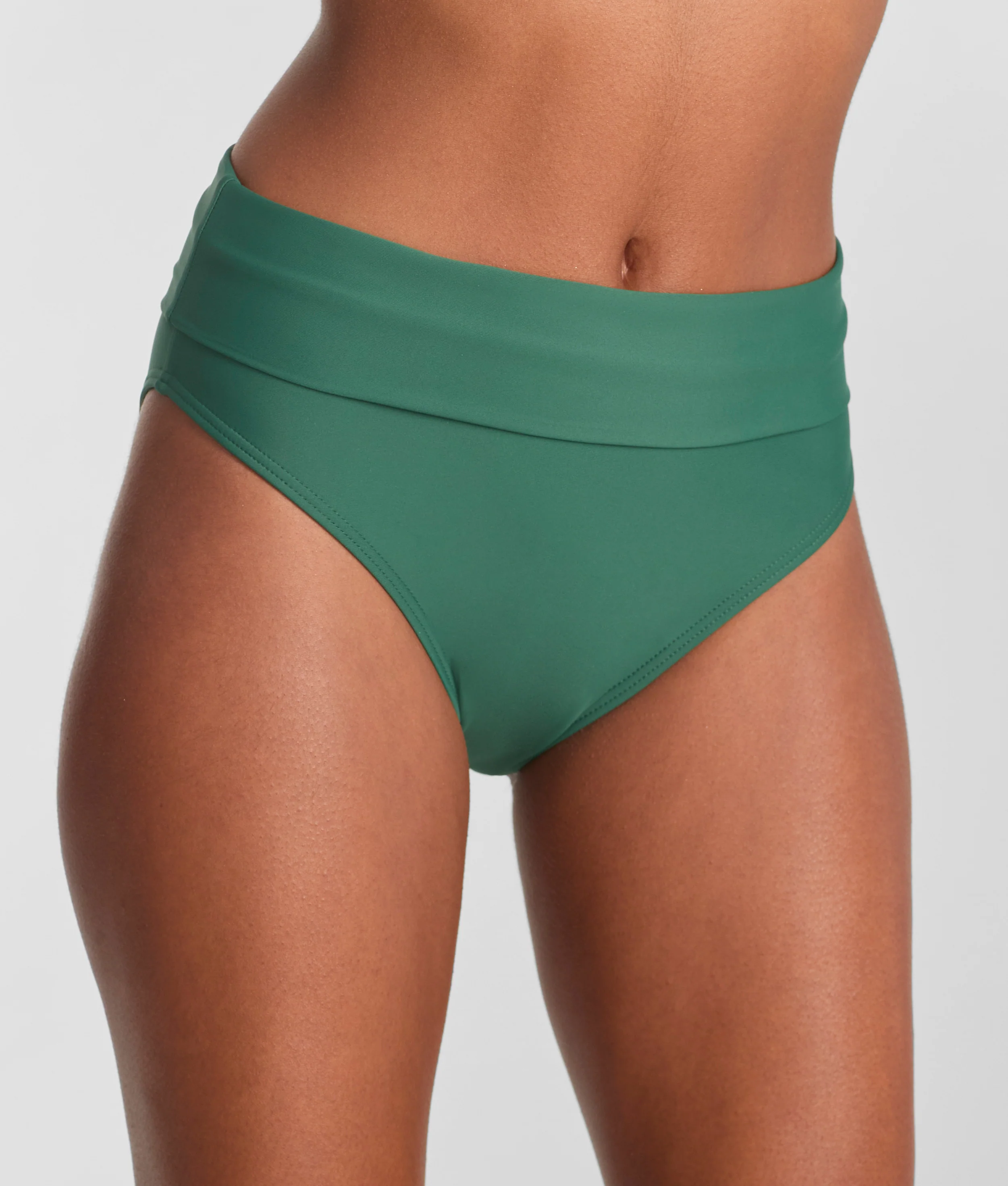 Hannah Fold-Over High-Waist Bikini Bottom - Image 26
