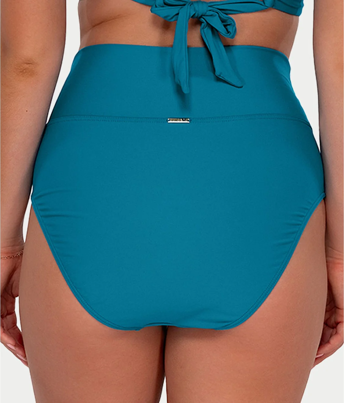 Hannah Fold-Over High-Waist Bikini Bottom - Image 44