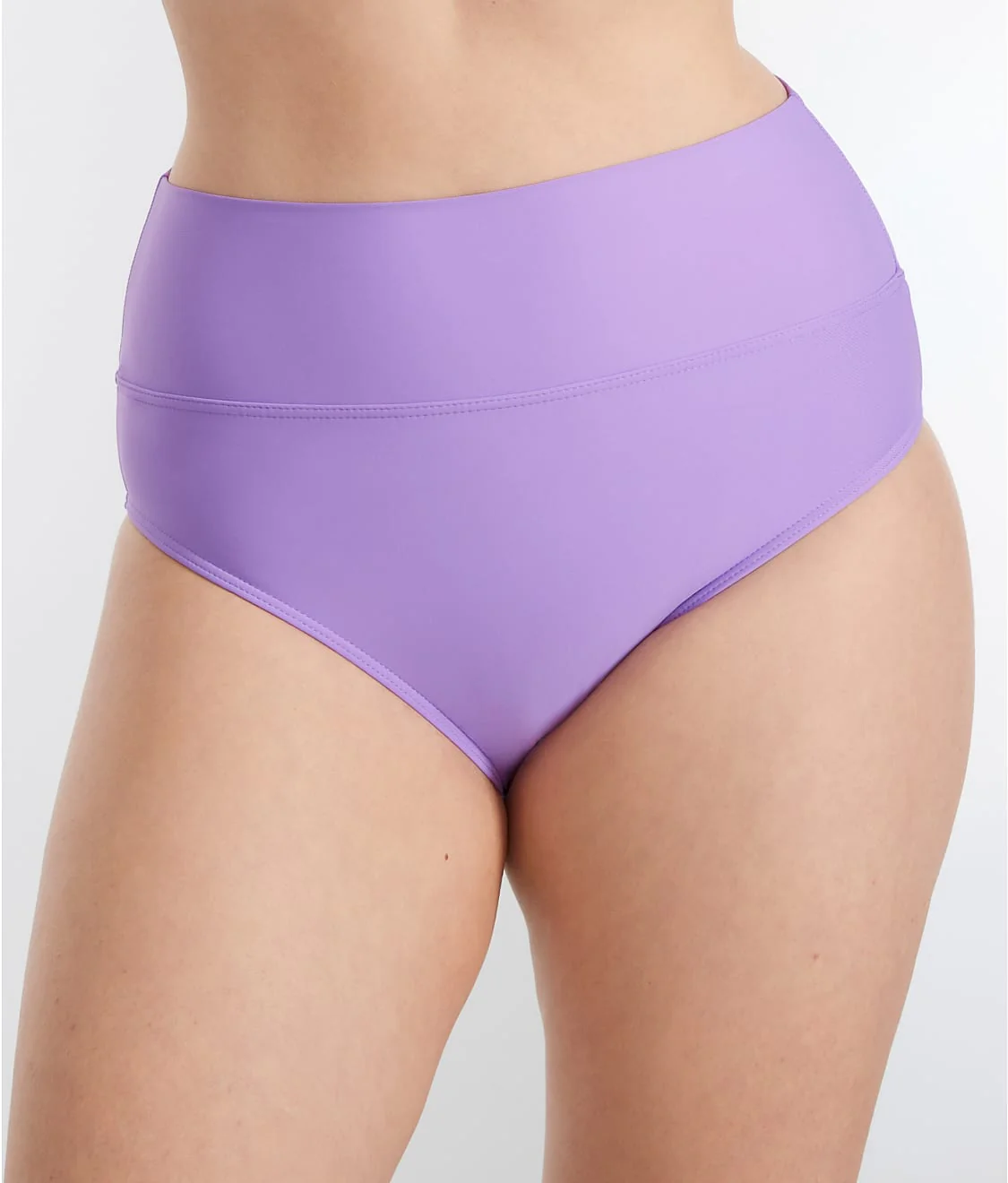 Hannah Fold-Over High-Waist Bikini Bottom - Image 67