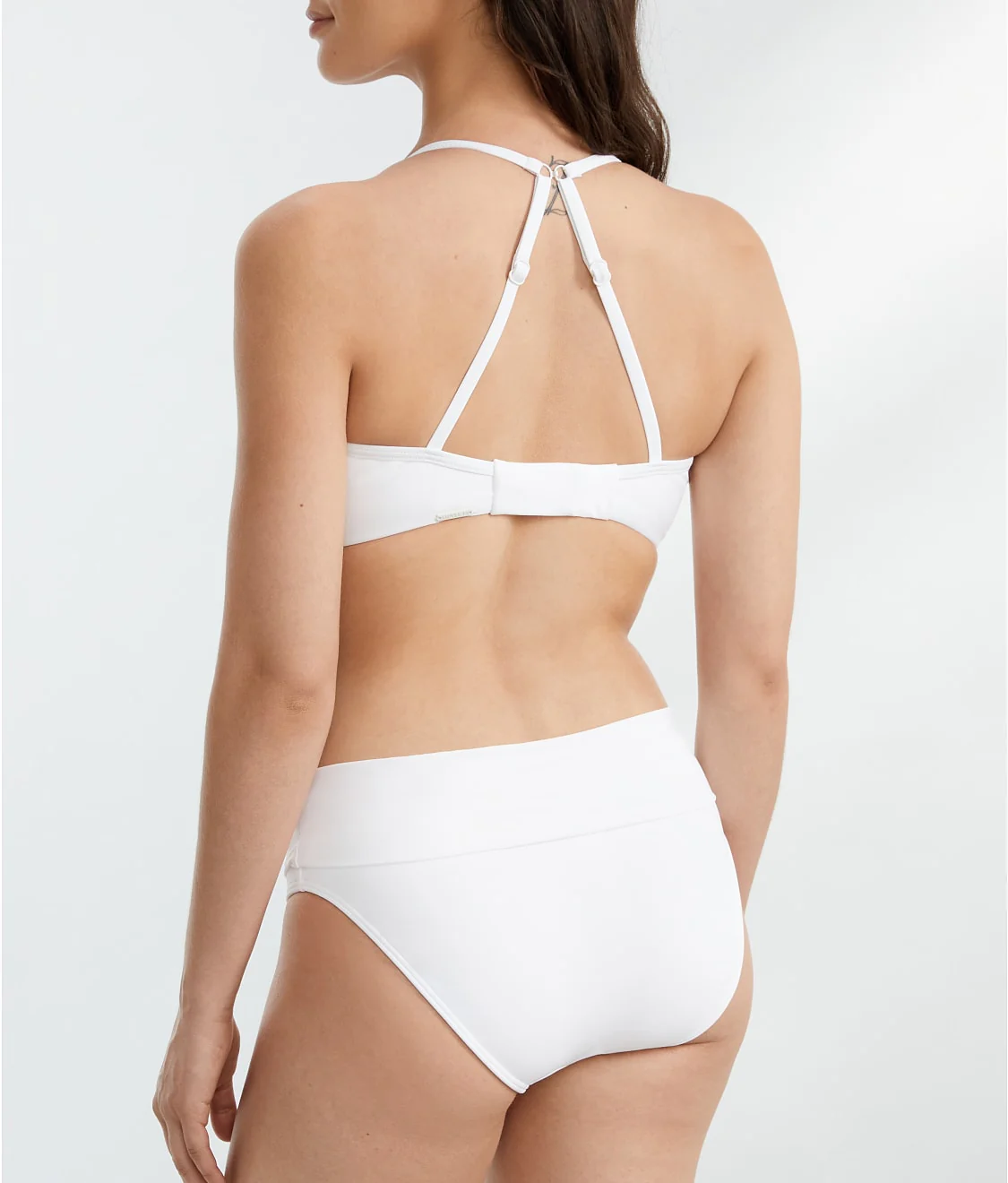 Hannah Fold-Over High-Waist Bikini Bottom - Image 70