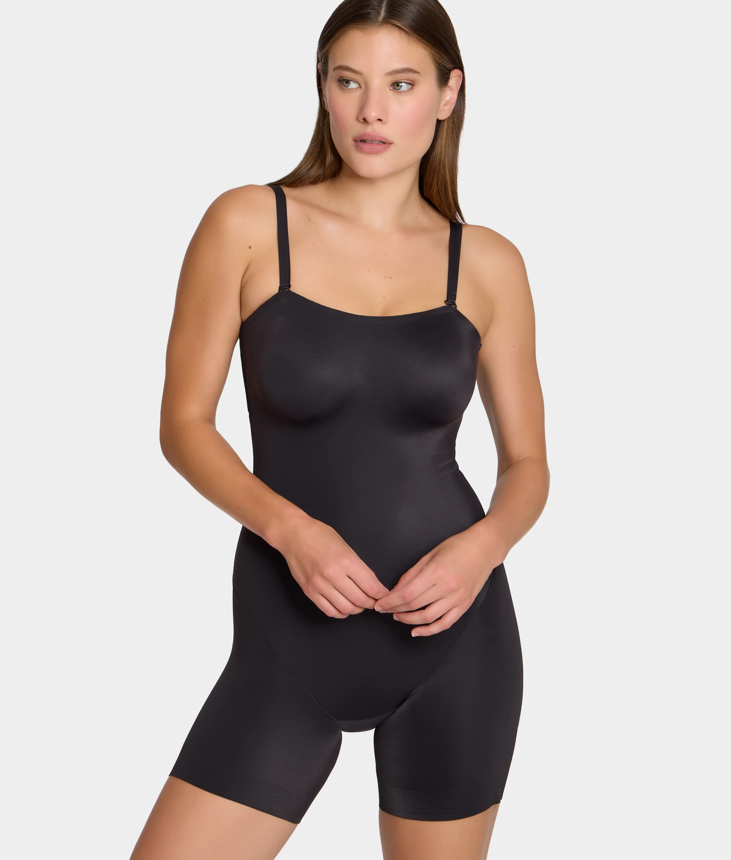 Dress Rehearsal Firm Control Mid-Thigh Strapless Body Shaper - Image 6
