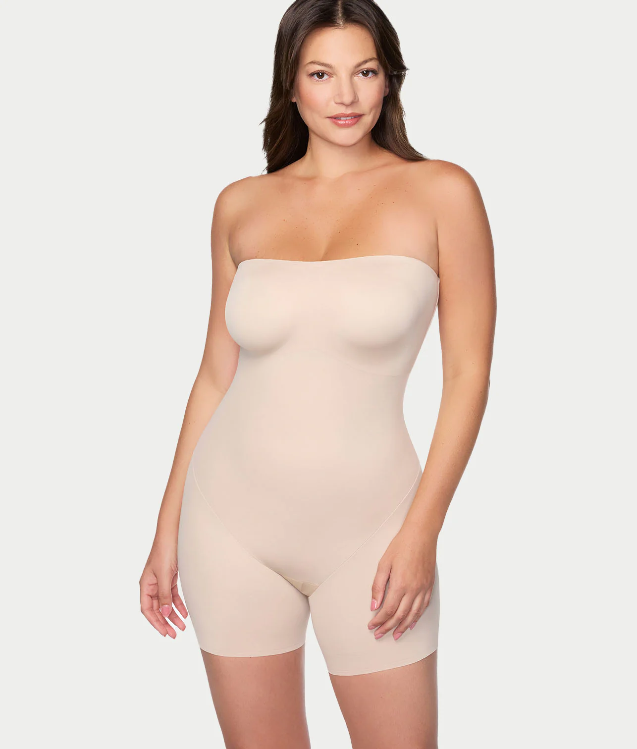 Dress Rehearsal Firm Control Mid-Thigh Strapless Body Shaper - Image 8