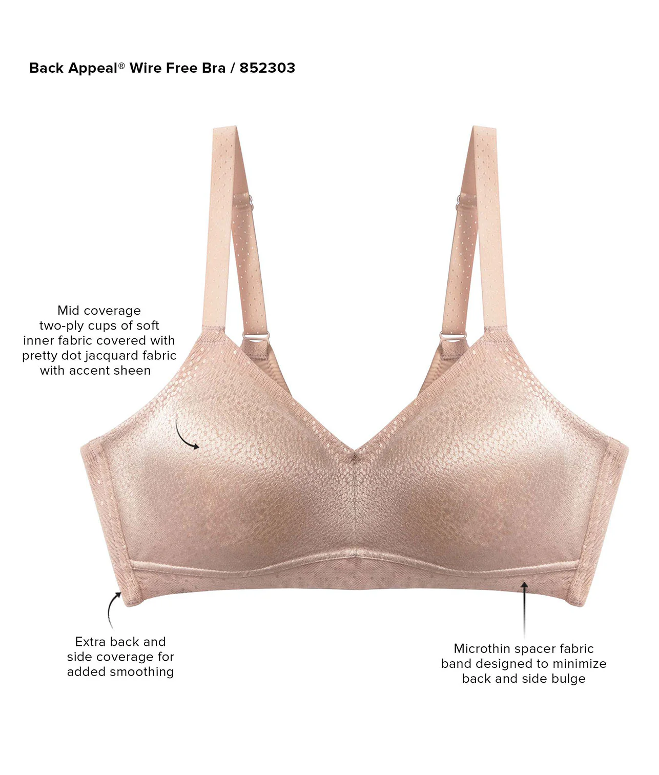 Back Appeal™ Wire-Free Bra - Image 43