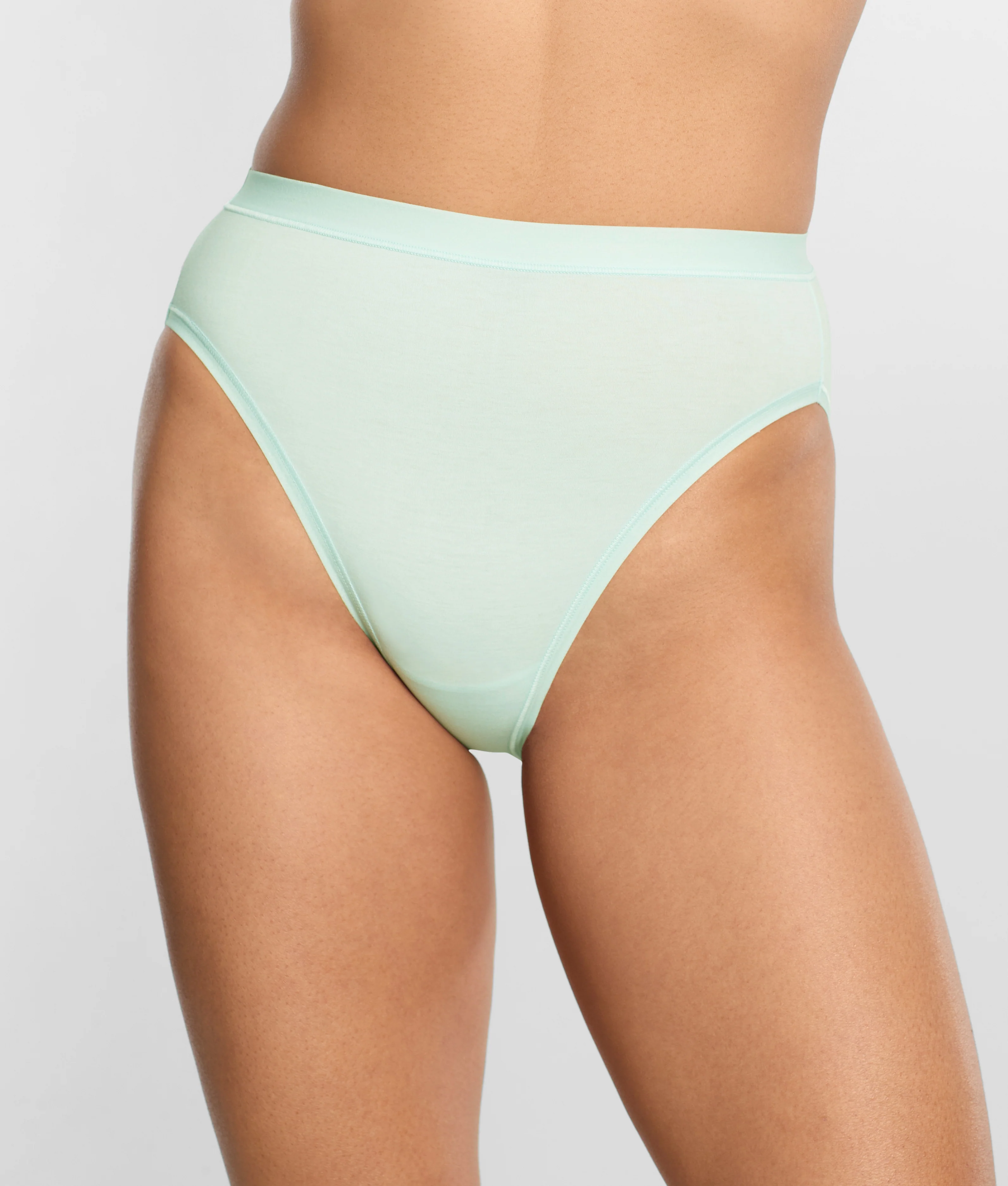Understated Cotton Hi-Cut Brief - Image 27