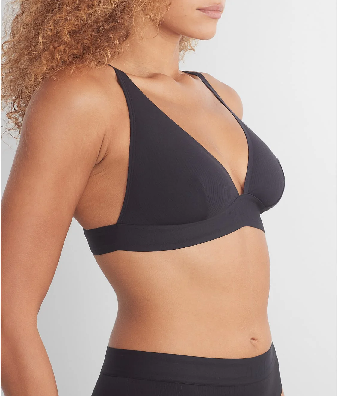 Beauty Cotton Triangle Bralette - Image 3