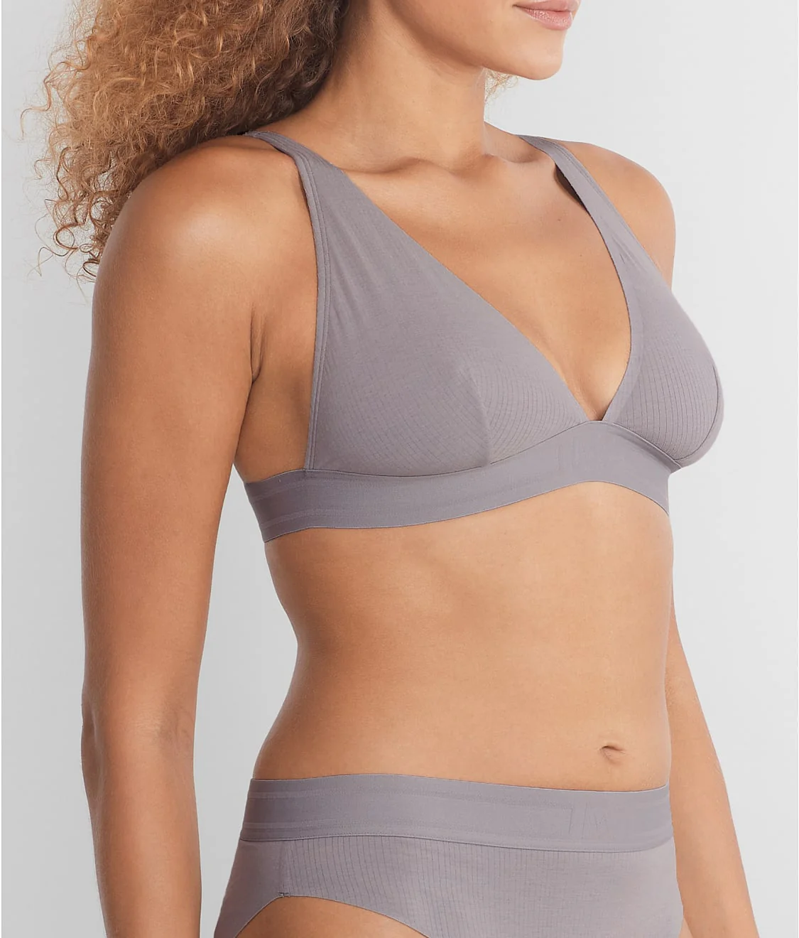 Beauty Cotton Triangle Bralette - Image 9